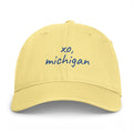 michigan cap / ann arbor yellow + blue
