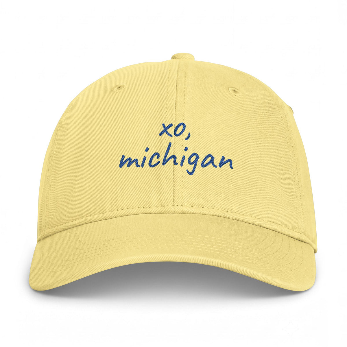 michigan cap / ann arbor yellow + blue