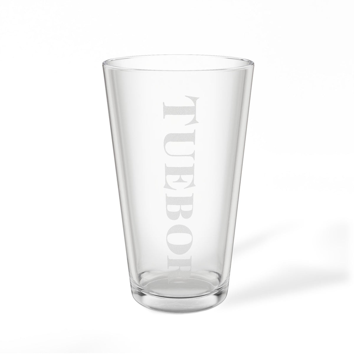 TUEBOR pint glass