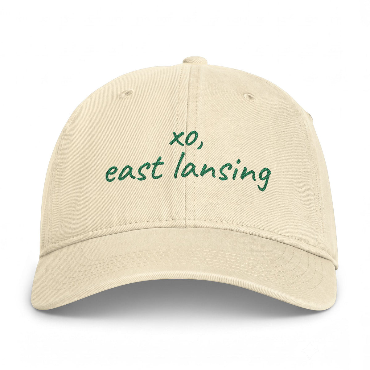 east lansing cap / east lansing green + white