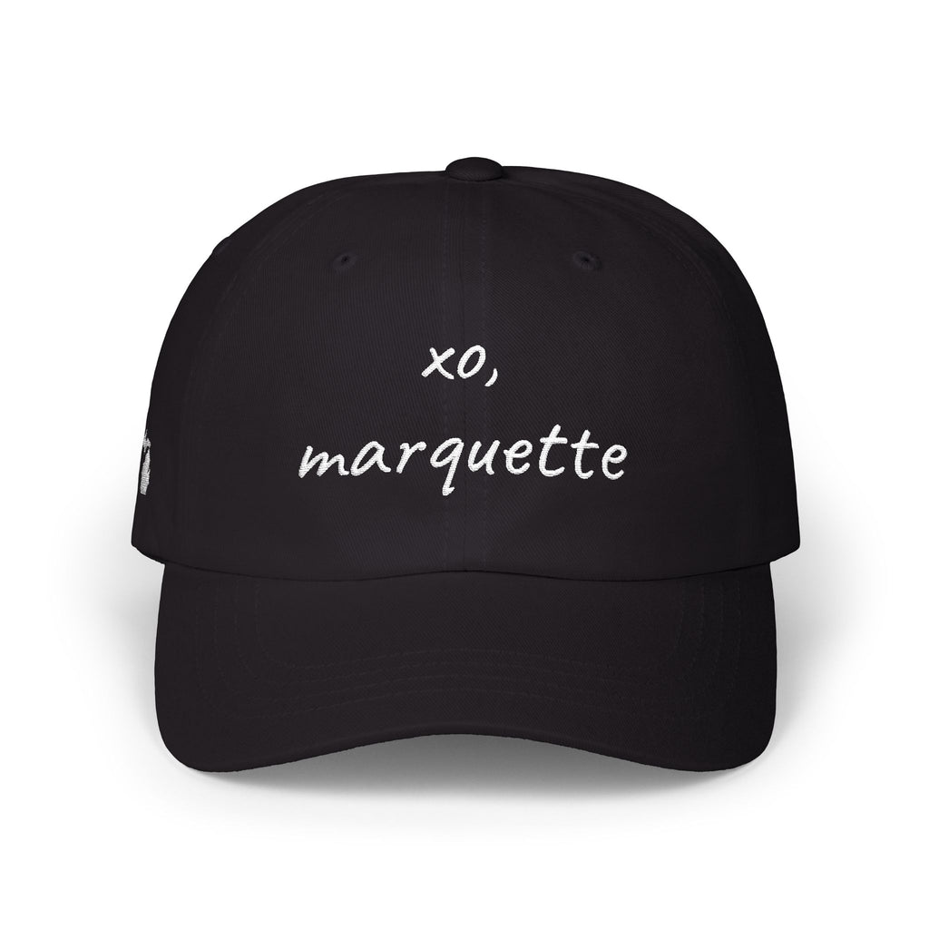 xo, marquette cap