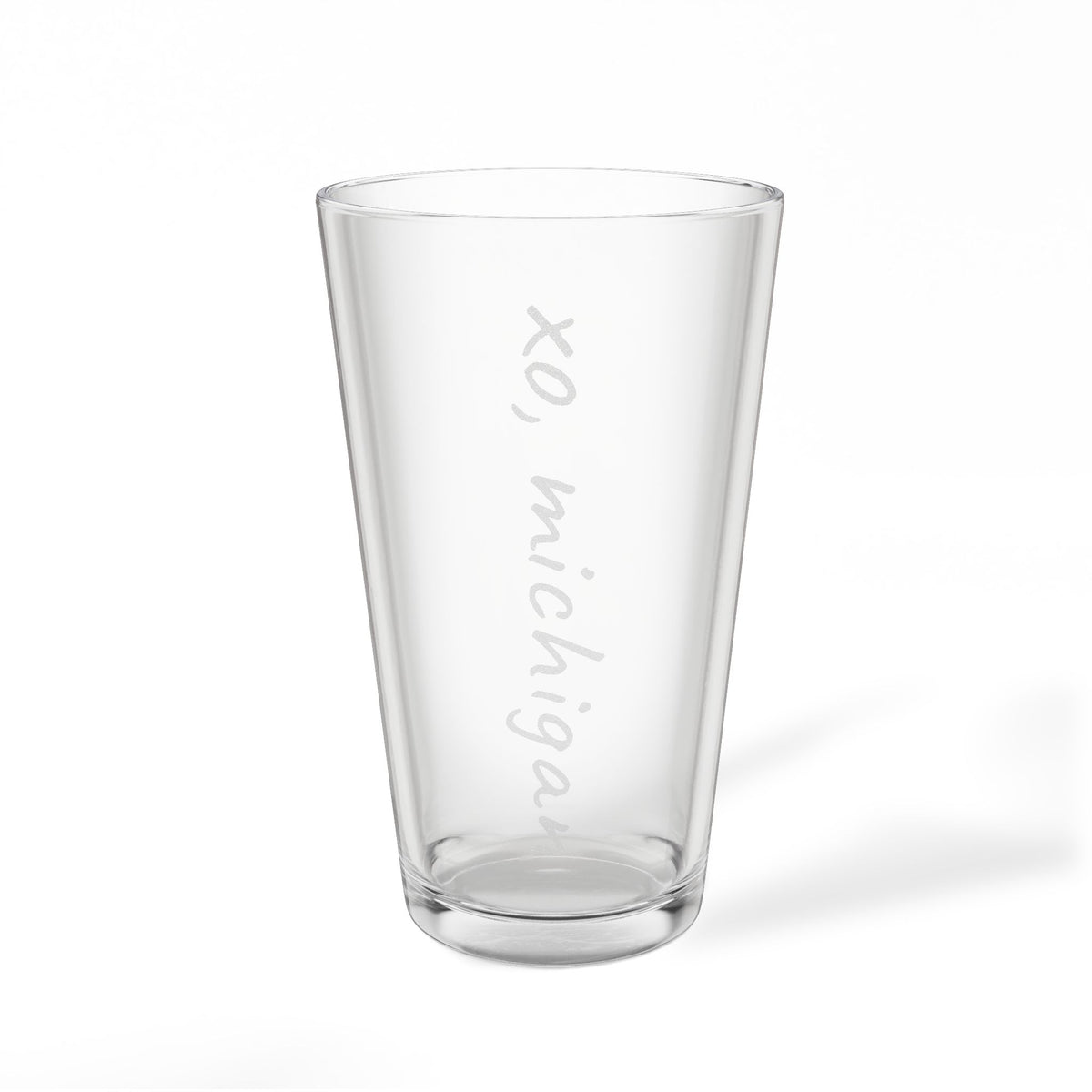 michigan pint glass