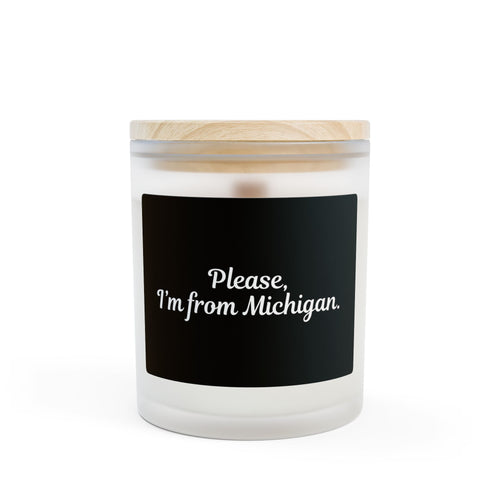 please, i'm from michigan candle