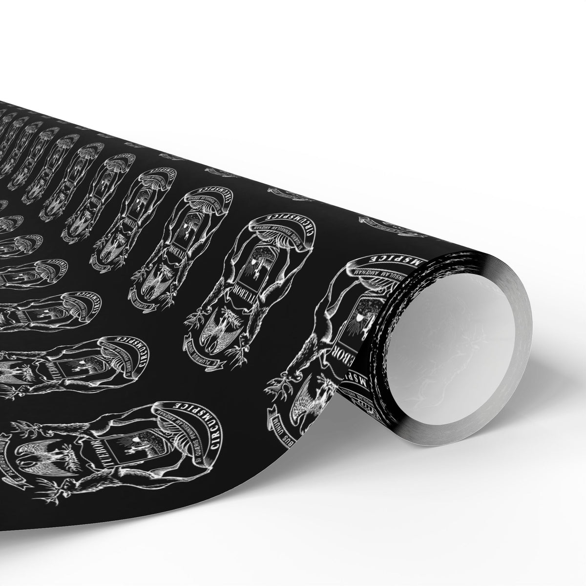 Michigan Coat of Arms wrapping paper